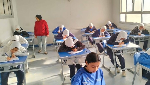 شاهد .. انتظام امتحانات نصف العام في مدارس التكنولوجيا التطبيقية