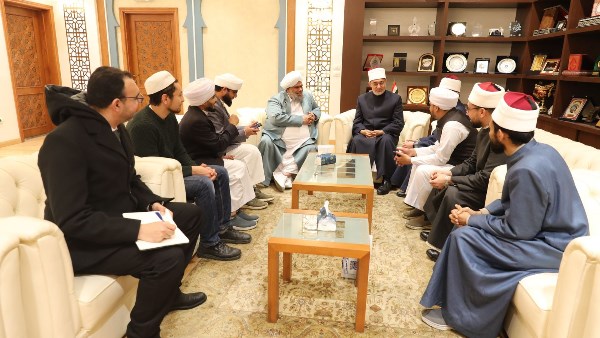 مفتي الجمهورية يستقبل رئيس جامعة معدن الثقافة الإسلامية بالهند لبحث سُبُل التعاون المشترك