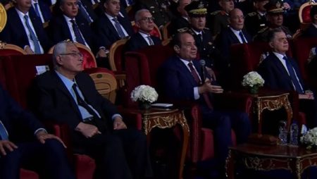 الرئيس السيسي خلال الاحتفال بعيد الشرطة: هدفنا حماية الدولة وشعبها