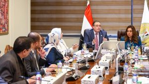 وزيرة التنمية المحلية تبحث مع رئيس المركزي للإدارة تحديث الهياكل التنظيمية