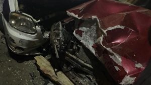 إصابة شخصين فى حادث تصادم بشارع الجميل وسط مدينة قنا