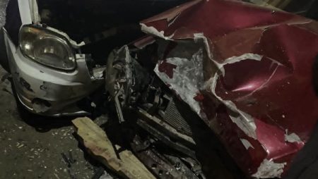 إصابة شخصين فى حادث تصادم بشارع الجميل وسط مدينة قنا