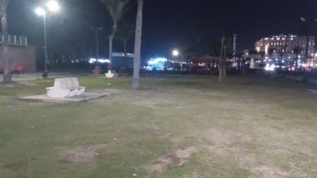 متنفس طبيعي للأهالي.. استمرار المتابعة الميدانية اليومية بحديقة منتزه بورسعيد