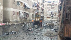 رفع كفاءة نفيسة ضواحى بورسعيد وتطهير خطوط الصرف الصحى | شاهد