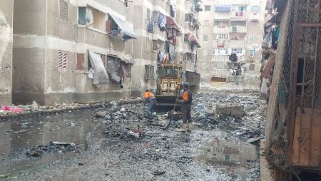 رفع كفاءة نفيسة ضواحى بورسعيد وتطهير خطوط الصرف الصحى | شاهد