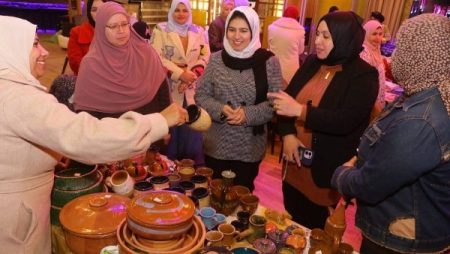 مظهر لافت في معرض أيادى مصر بدمياط