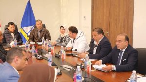 وزير الشباب والرياضة يلتقي مع أعضاء مجلسي النواب والشيوخ بدمياط