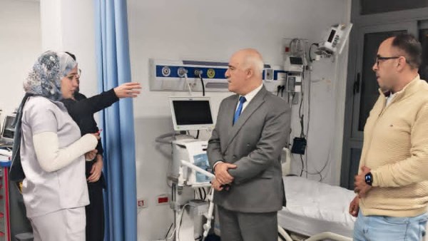 وكيل صحة القليوبية يتفقد التشغيل التجريبي لقسم العناية المركزة بمستشفى طوخ