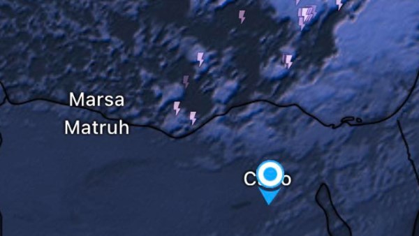 ليلة ممطرة .. استمرار تدفق السحب الرعدية على السواحل وتصل القاهرة صباحا