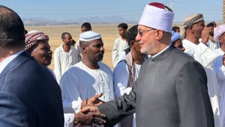 مفتي الجمهورية يشهد افتتاح مسجدي السميع العليم و الحميد المجيد بالبحر الأحمر