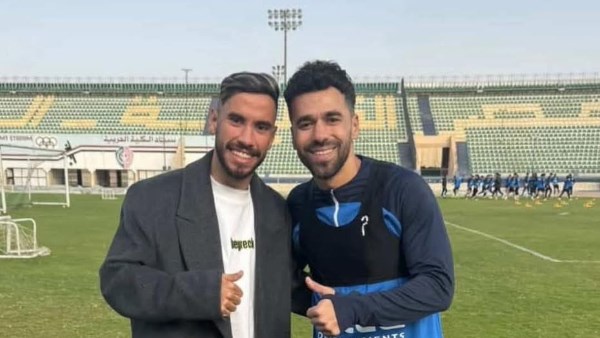 عبد الله السعيد يودع ناصر ماهر بعد انتقاله إلى بيراميدز