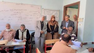 وكيل تعليم البحر الأحمر تتفقد كنترول الإعدادية: أبناؤنا في أيد أمينة