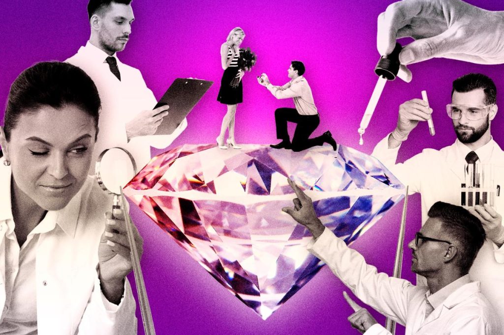 تتباهى النساء بالأحجار الكريمة المزروعة في المختبر مع انهيار أسعار الأحجار الكريمة الطبيعية