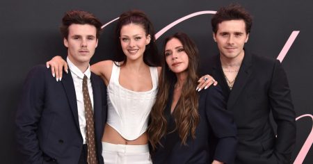 قالت نيكولا بيلتز إنها شعرت بأنها “محظوظة جدًا” لقضاء بعض الوقت مع عائلة زوجها بروكلين قبل الصدع