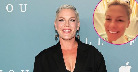 Pink تحتفل بليلة رأس السنة الجديدة بصورة من المستشفى، وتشارك تحديثًا صحيًا في رسالة عاطفية