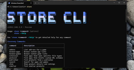 يمكنك الآن تثبيت تطبيقات Microsoft Store وتحديثها باستخدام سطر الأوامر