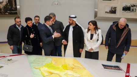 وفد البرلمان العربي يقوم بزيارة أبرز المعالم الثقافية في أذربيجان