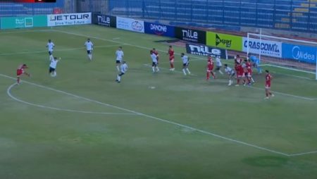 التعادل السلبي يحسم الشوط الأول بين الجونة ومودرن سبورت بالدوري