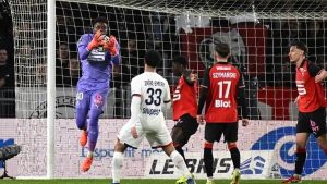 الدوري الفرنسي| باريس سان جيرمان يتلقى هزيمة مفاجئة أمام رين