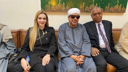 مروة بوريص تشارك في مراسم صلح ثأري بالأقصر.. صور