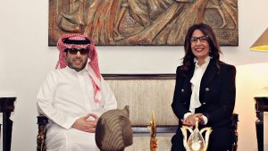 وزيرة الثقافة المصرية تستقبل المستشار تركي آل الشيخ رئيس مجلس إدارة الهيئة العامة للترفيه بالمملكة العربية السعودية لبحث تعزيز التعاون الثقافي والفني بين البلدين