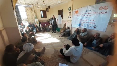 مزارعو غياضة الشرقية ببني سويف يرفعون شعار مياه الري حق وقانون