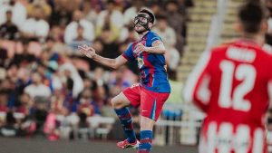 إريك جارسيا بعد فوز برشلونة: المباراة كانت تحت السيطرة وإلتشي فريق خطير