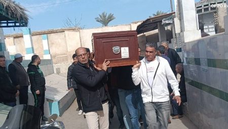 محافظ بورسعيد ينعى شقيقة اللواء سمير فرج مستشار رئيس الجمهورية