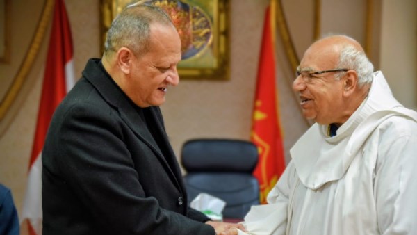 وكيل تعليم بورسعيد يستقبل وفد المدارس الكاثوليكية للتهنئة بشهر رمضان المبارك