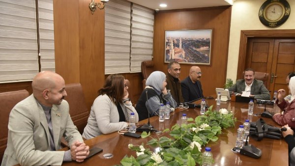 في مقدمتهم صدى البلد.. محافظ بورسعيد يستقبل مديري مكاتب القنوات والمواقع الإلكترونية الرسمية