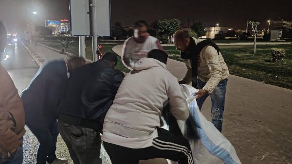 حملة مكثفة لإعادة الانضباط بأحياء مدينة العبور بالقليوبية