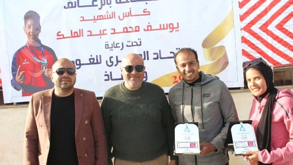 جامعة المنصورة تحصل على المركز الأول في بطولة بورسعيد الشتوية للسباحة بالزعانف