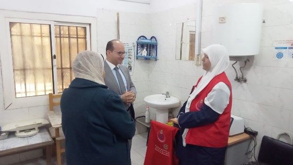 وكيل صحة الدقهلية يتفقد وحدتي الديرس وكفر الشراقوة بإدارة أجا الصحية