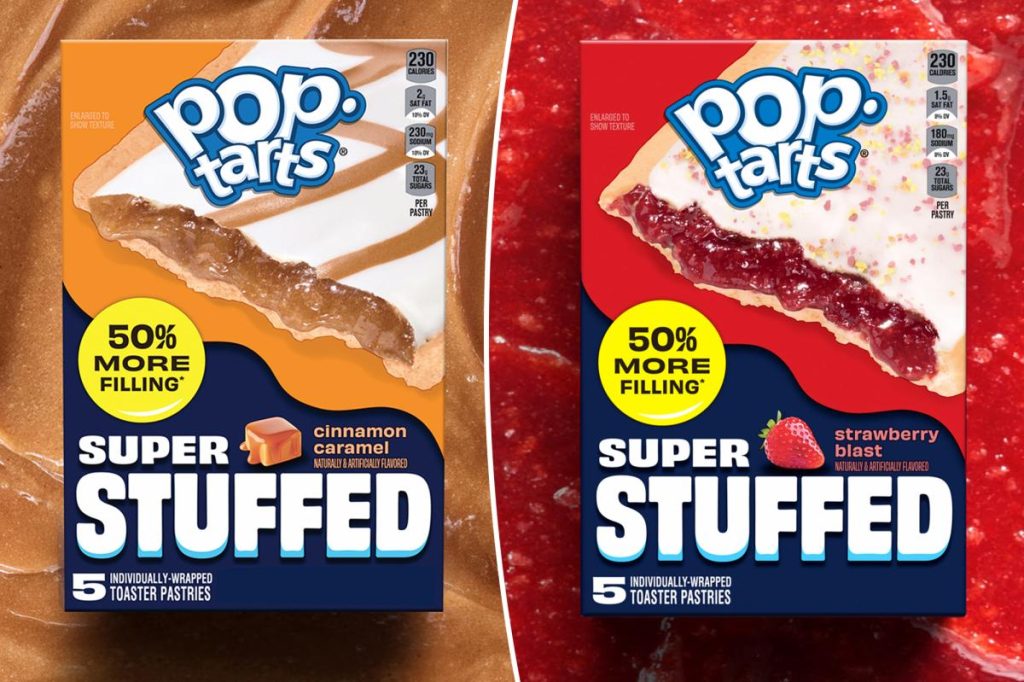 تحتوي معجنات Pop-Tarts الجديدة “Super Stuffed” على حشوة أكثر بنسبة 50%