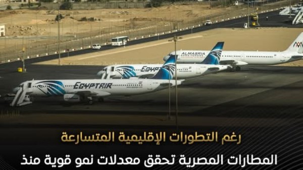 المطارات المصرية تسجل 6.8 مليون راكب في الربع الأول من 2026 ونمو بنسبة 15%