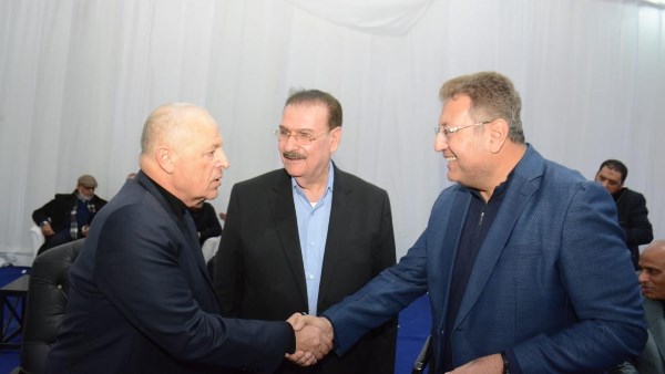 أبو ريدة يدلي بصوته في انتخابات نقابة المهندسين المصرية