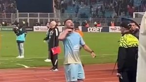 كاف يفحص شكوى الترجي ضد لاعب الأهلي ياسر إبراهيم بعد أحداث مباراة دوري الأبطال