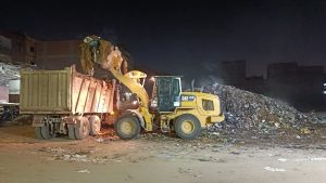 الجيزة: رفع 2200 طن مخلفات من خلال 83 نقلة خلال حملات مكثفة للنظافة: صور