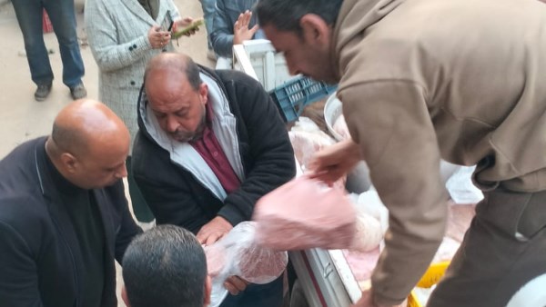 ضبط ما يزيد عن نصف طن لحوم ودواجن غير صالحة للاستهلاك الآدمي خلال حملة تفتيشية في المنوفية