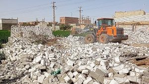 وقف 9 حالات إنشاء وبناء على الأراضي الزراعية بالغربية