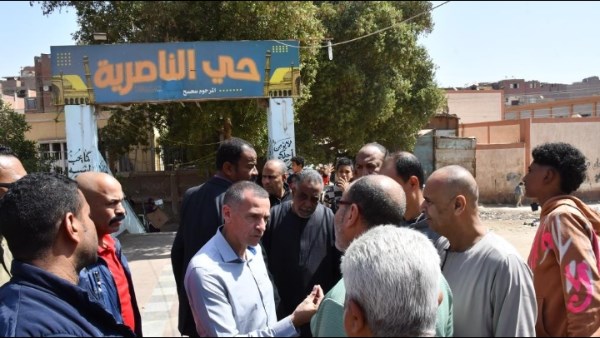 جولات ميدانية مكثفة لمحافظ أسوان لضبط الشارع وتحسين مستوى الخدمات