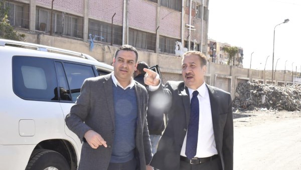 محافظ بورسعيد يوجه بسرعة إزالة تراكمات الرتش بمنطقة السيد متولي بحي الضواحي