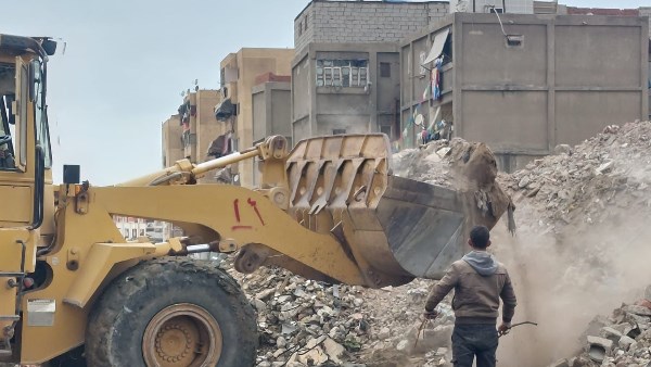 ضواحى بورسعيد يواصل تكثيف جهود رفع مخلفات الرتش وتحسين المظهر الحضاري