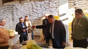 تموين البحيرة : ضبط 3000 كيس مكرونة مجهولة المصدر ومواد غذائية فاسدة