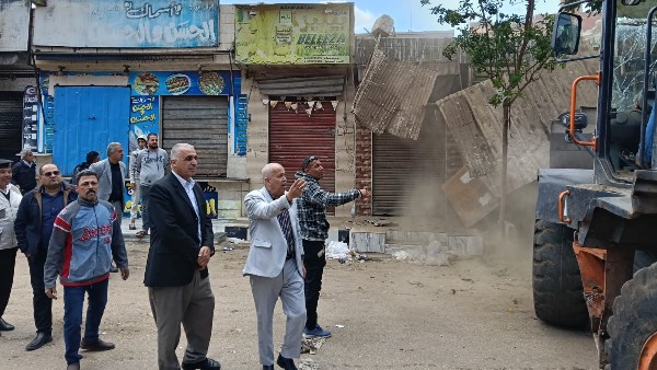 حملة مكبرة لضبط الأسواق ورفع الإشغالات بطوخ خلال أيام عيد الفطر