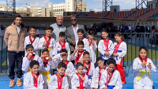 ذهبية وفضية.. براعم تايكوندو كفرالشيخ يحصدون 33 ميدالية ببطولة الجمهورية