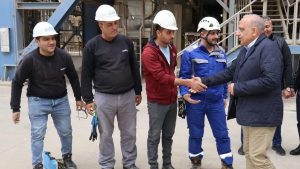 وزير الكهرباء يتابع نمط التشغيل ومعدلات استهلاك الوقود في محطة بنى سويف المركبة