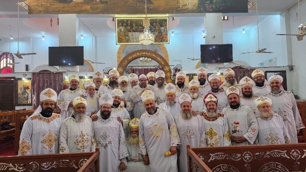 مجمع كهنة ديرمواس ودلجا يبحث ترتيبات الخدمة الرعوية في الصوم الكبير