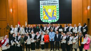 محافظ جنوب سيناء يشهد تخريج الدفعة الثالثة من «المرأة تقود» بطور سيناء