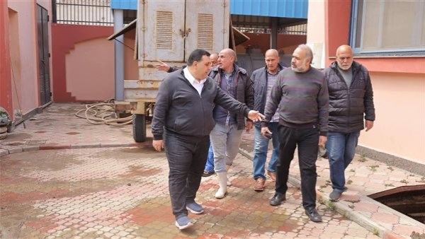 طوارئ في شركة مياه البحيرة لمواجهة الأمطار المتوقغة اليوم